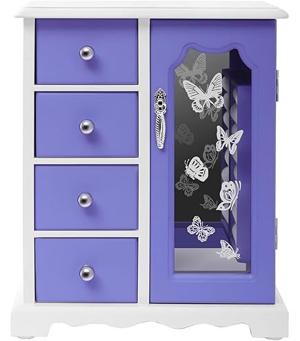 Amazon.com: InSyoForeverEC Modern Jewelry Box/Cabinet, Jewelry Box